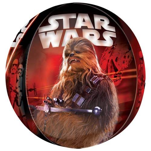 Star Wars: The Force Awakens themed orbz balloon - Eternity Party Express