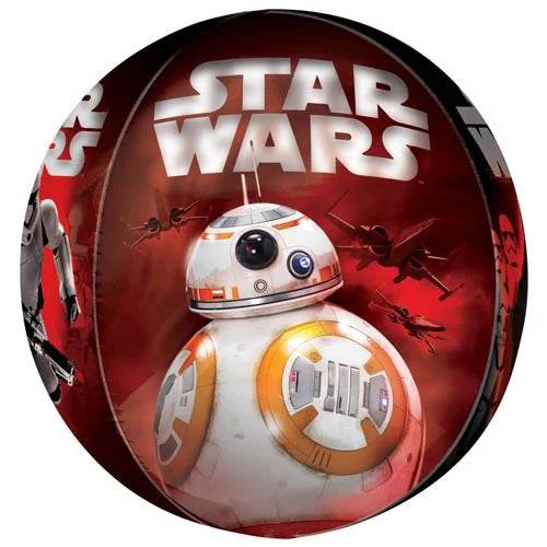 Star Wars: The Force Awakens themed orbz balloon - Eternity Party Express