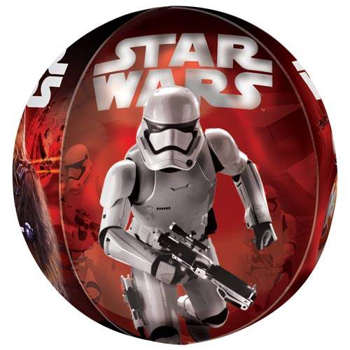Star Wars: The Force Awakens themed orbz balloon - Eternity Party Express