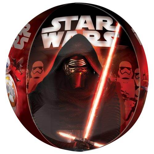 Star Wars: The Force Awakens themed orbz balloon - Eternity Party Express