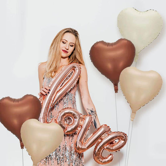 Satin Chocolate Heart - Eternity Party Express
