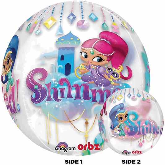 Shimmer and Shine see-thru Orbz - Eternity Party Express