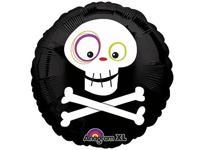 Skull & Bones Foil Balloon - Eternity Party Express