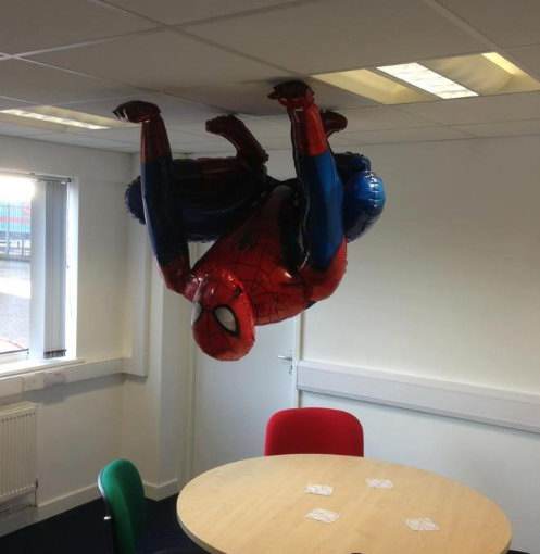 Spiderman Airwalker Balloon - Eternity Party Express