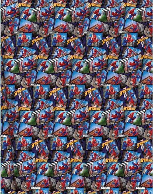 Spiderman Wrapping Roll 3 Pack - Eternity Party Express