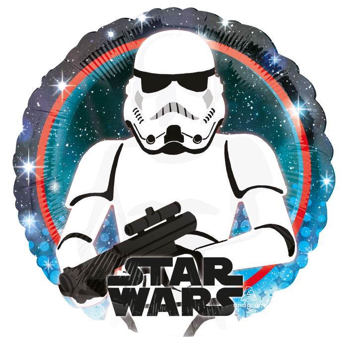Storm Trooper Foil Balloon - Eternity Party Express