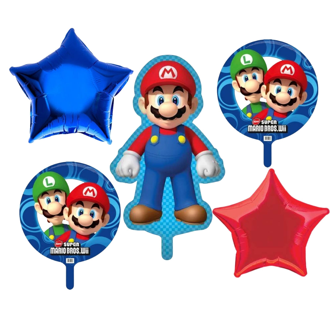 Super Mario 5 Balloon Cluster