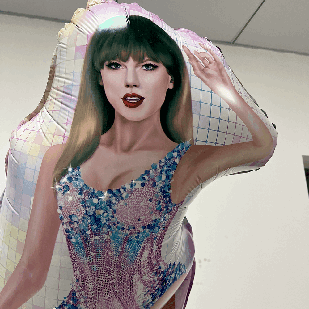 Dancing Lady Foil Balloon - Eternity Party Express