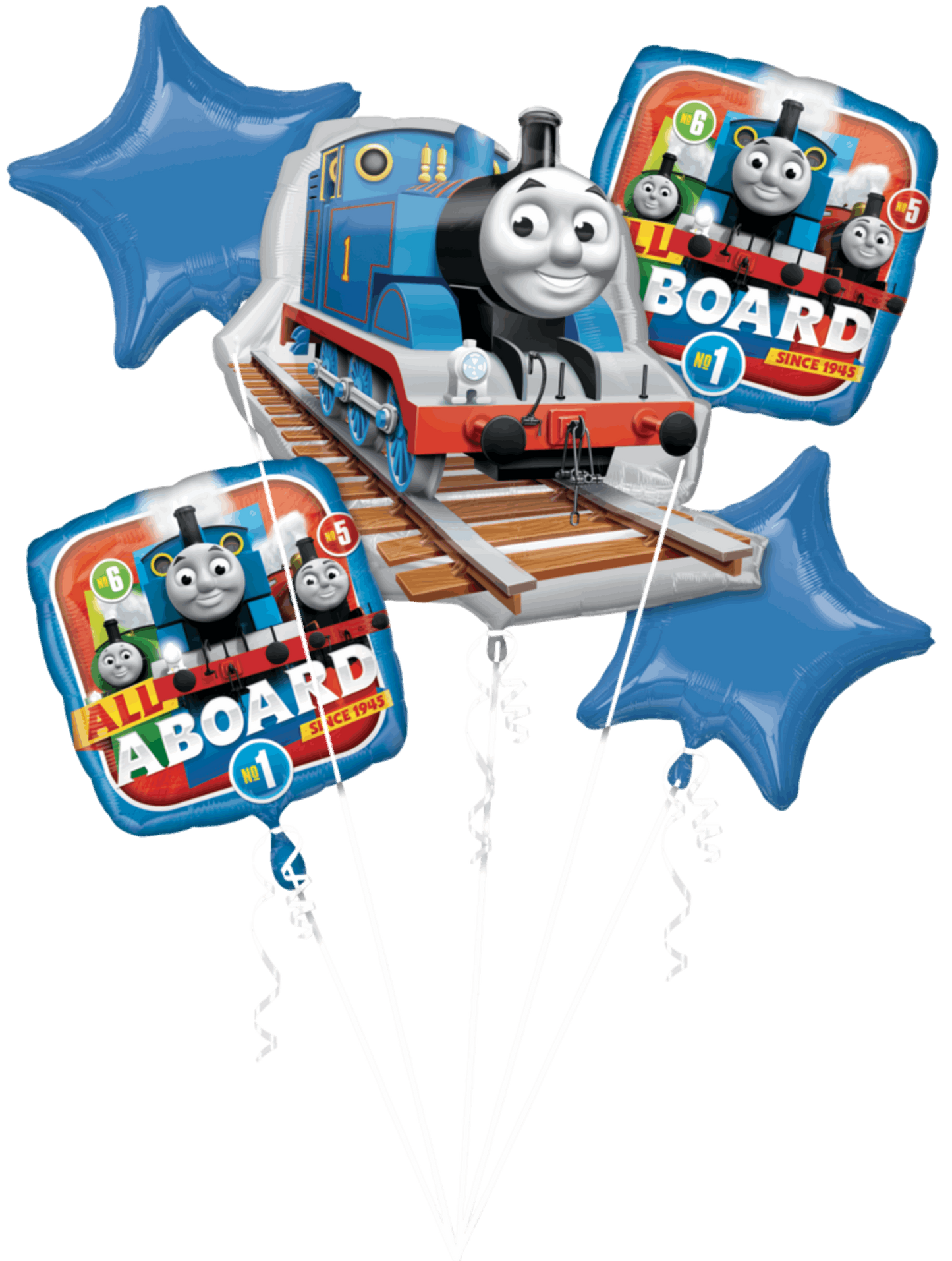 Thomas The Tank Engine Foil Balloon Bouquet