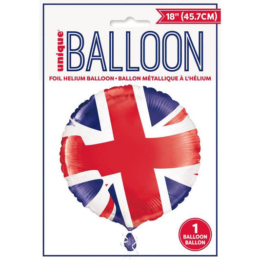 Union Jack Foil Balloon - Eternity Party Express