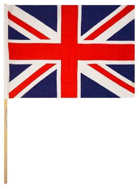 Union Jack Handheld Flag - Eternity Party Express