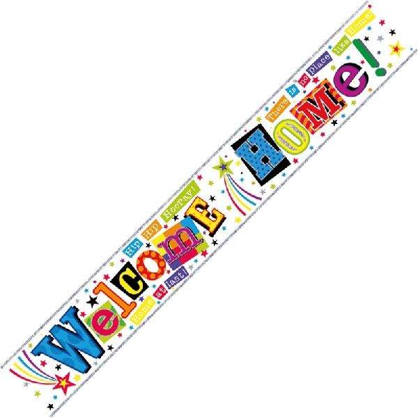 Welcome Home Banner - Eternity Party Express