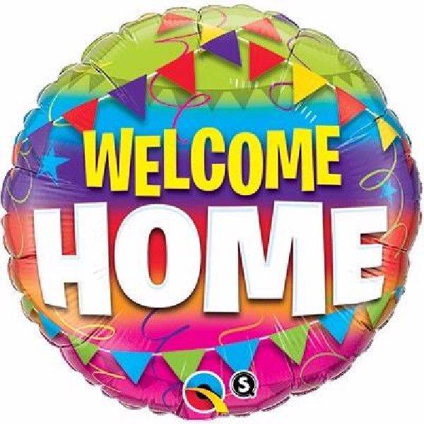Welcome Home Pennants 18 Inch Foil Balloon - Eternity Party Express
