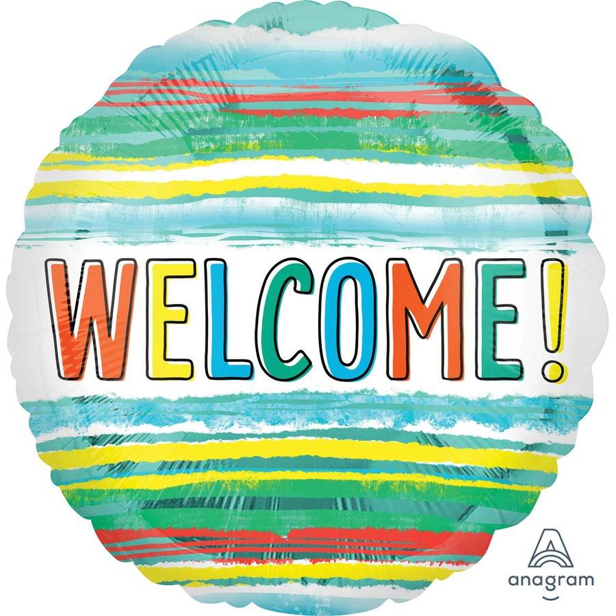 Welcome Foil Balloon - Eternity Party Express
