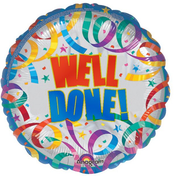 Well Done Foil Balloon