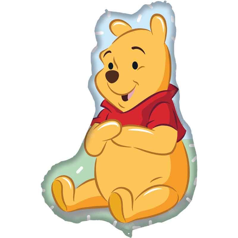Winnie The Pooh Shaped Foil Balloon