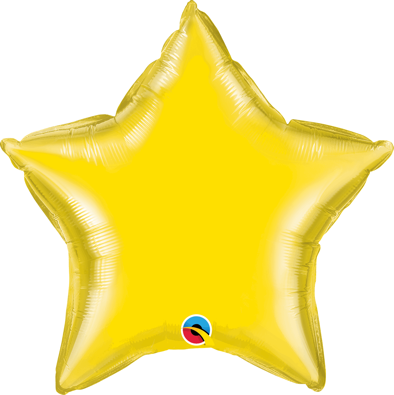 Yellow Star Foil Balloons