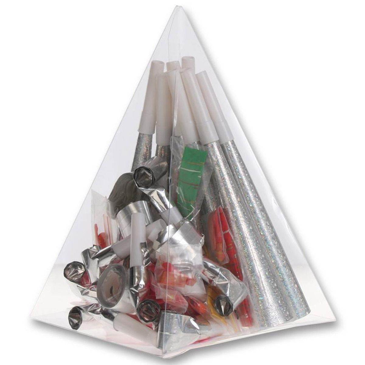 Happy New Year 10 Person 80 Piece Pyramid Table Party Pack - Eternity Party Express