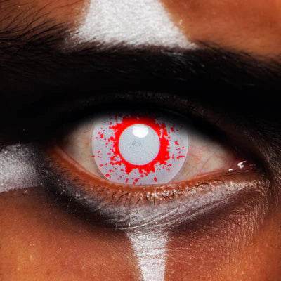 Blind Bloodshot Drops Contact Lenses - Eternity Party Express