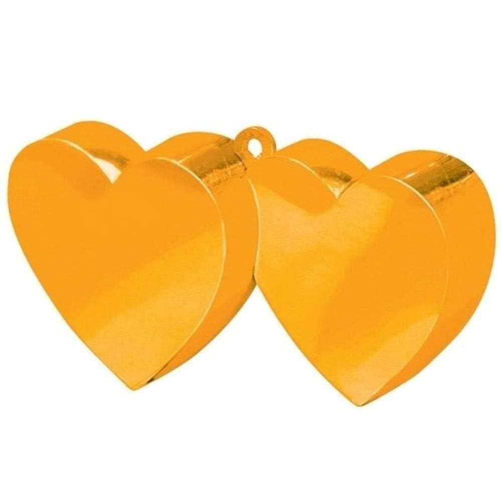 Double Heart Balloon Weights for Stylish Celebrations