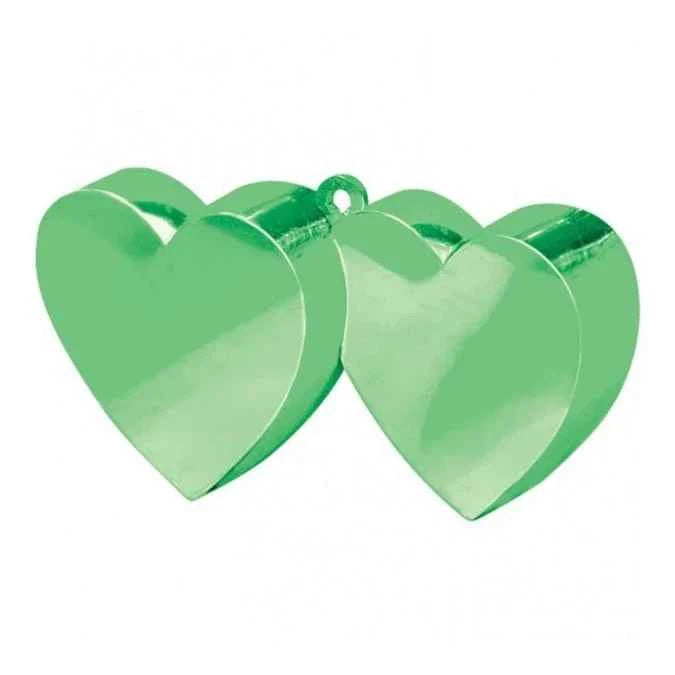 Double Heart Balloon Weights for Stylish Celebrations