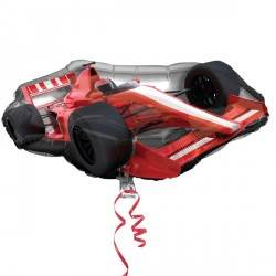 Red Formula 1 Racing Car Shaped Foil Balloon - Eternity Party Express