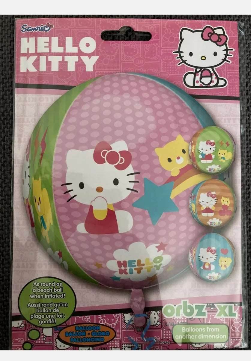 Hello Kitty Orbz Foil Balloon - Eternity Party Express