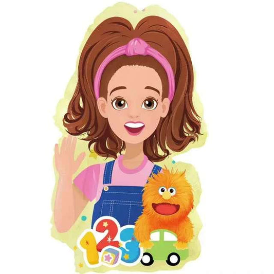 Ms Rachel Shaped Foil Balloon - Perfect for Celebrations