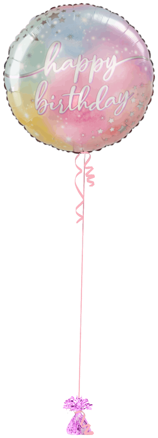 28 Inch Birthday Luminous Jumbo Foil Balloon - Eternity Party Express