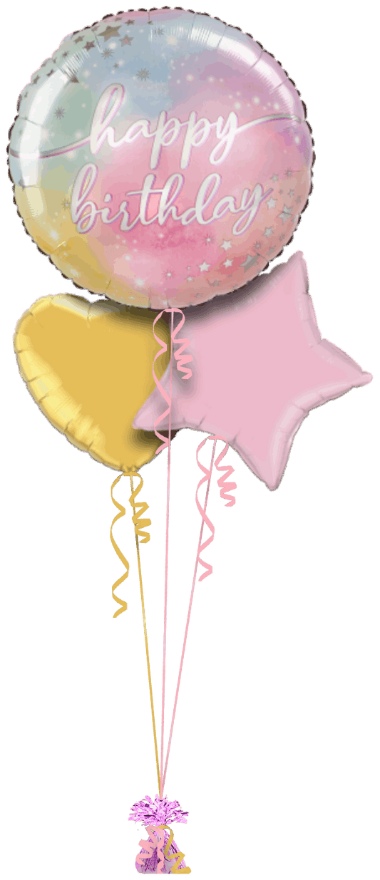 28 Inch Birthday Luminous Jumbo Foil Balloon - Eternity Party Express