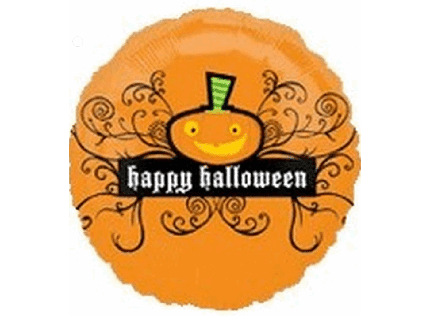 Halloween Pumpkin Foil Balloon - Eternity Party Express