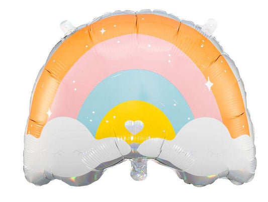 Pastel Rainbow Shape Foil Balloon - Eternity Party Express