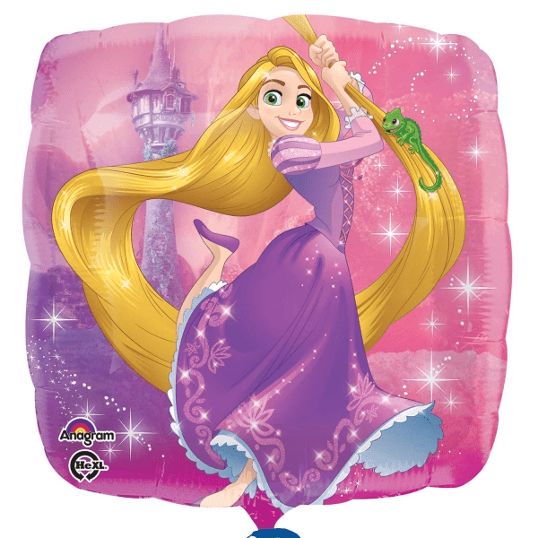 Princess Rapunzel Square Foil Balloon - Eternity Party Express