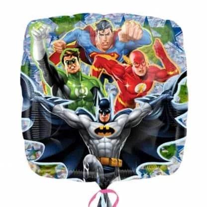 Justice League 18 Inch Square Foil Balloon - Eternity Party Express