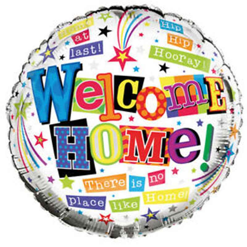 Welcome Home Foil Balloon - Celebrate Special Arrivals
