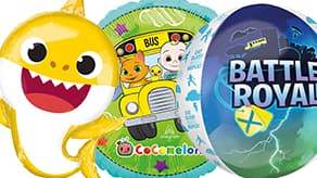 Licensed Theme 18" Foil Balloons - Eternity Party Express