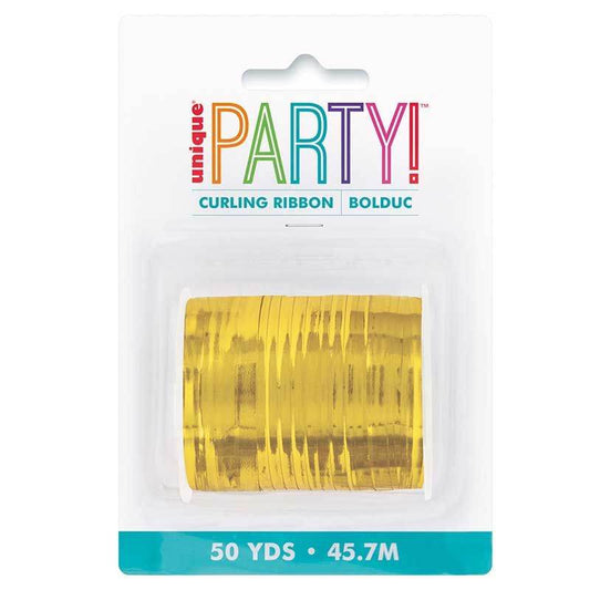 Gold Curling Ribbon - Eternity Party Express