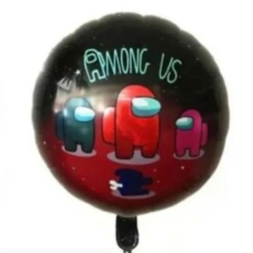 Among Us 18 Inch Foil Balloon Font Side