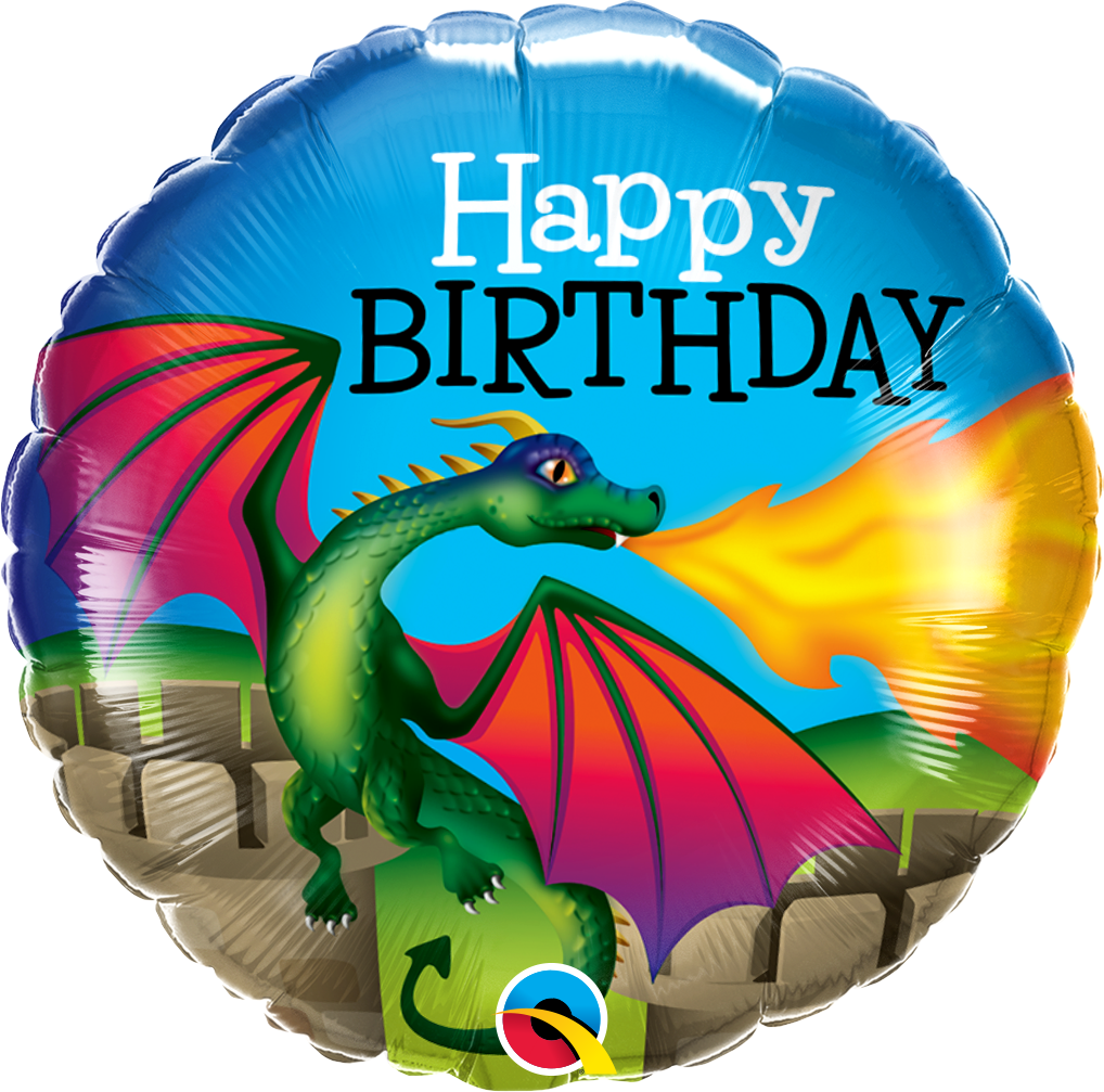 Mythical Dragon Foil Balloon
