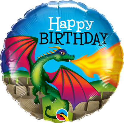 Mythical Dragon Foil Balloon