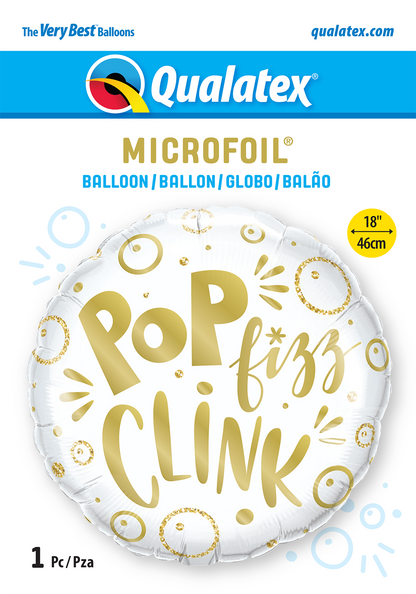 Pop Fizz Clink Foil Balloon