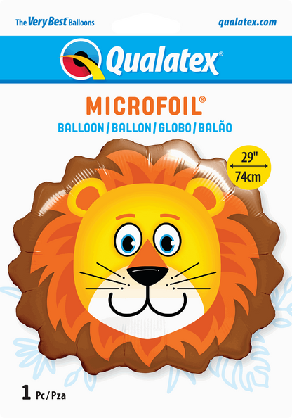 Lion Head Shaped Foil Balloon Package