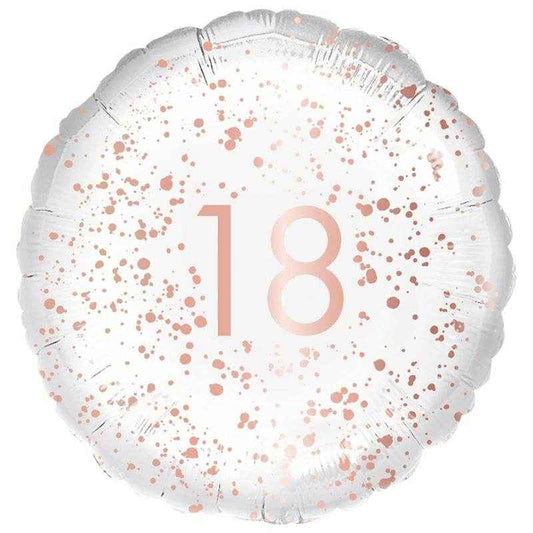 18 Rose Gold Foil Balloon
