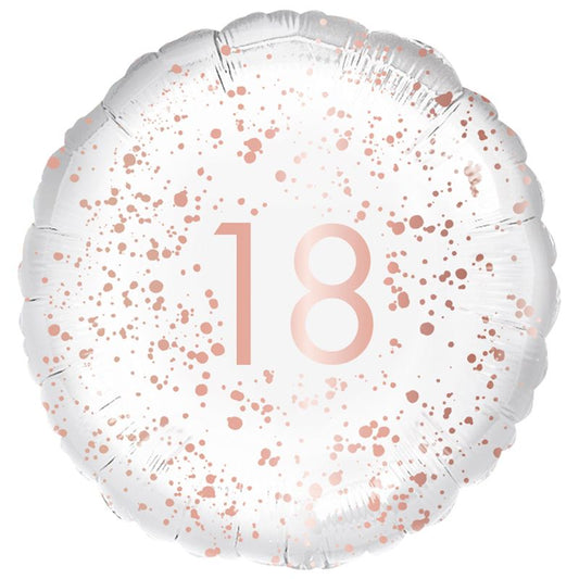 18 Rose Gold Foil Balloon