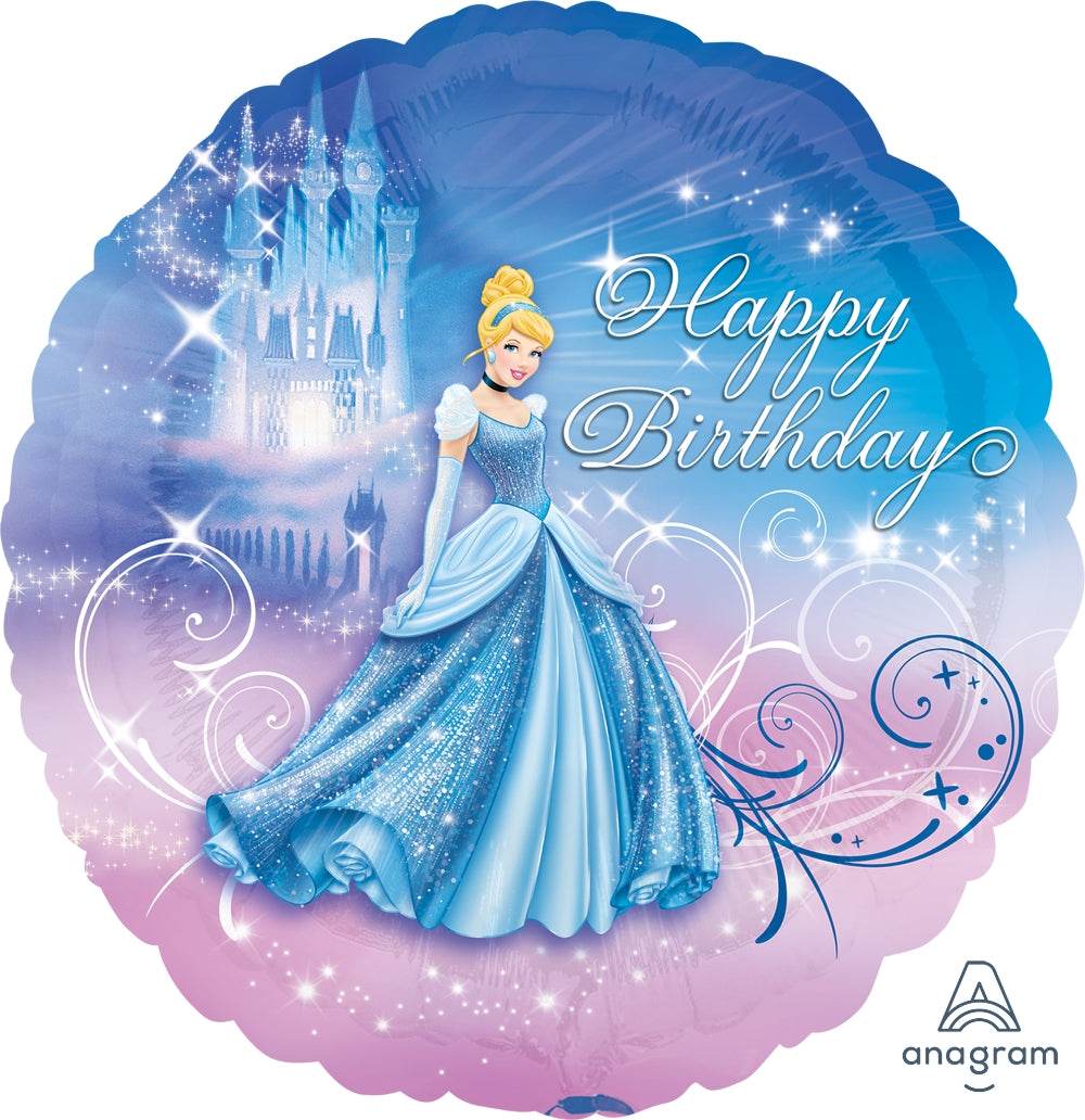 Princess Cinderella Foil Balloon - Eternity Party Express