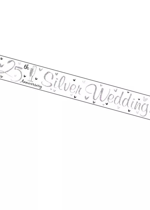 Happy 25th Anniversary Banner