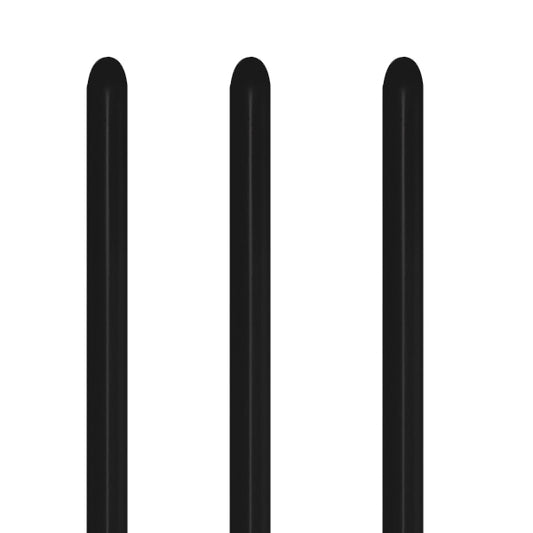 Fashion Black 260S Modelling Latex Balloons