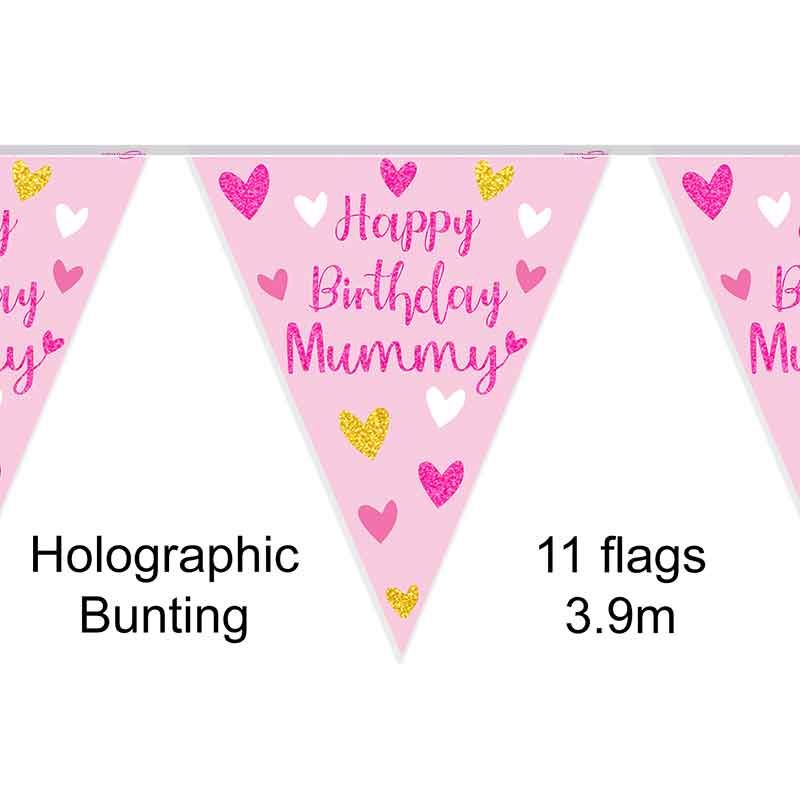 Happy Birthday Mummy Bunting
