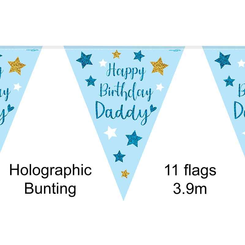 Happy Birthday Daddy Bunting