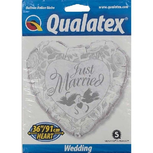 Just Married Foil Balloon